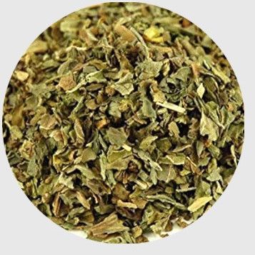 dehydrated basil leaves