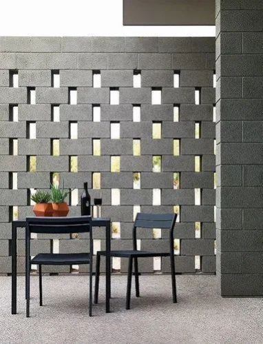 Concrete Blocks, Color : Gray 9 in X 4 in X 3 in