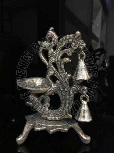 Decorative German Silver Diya