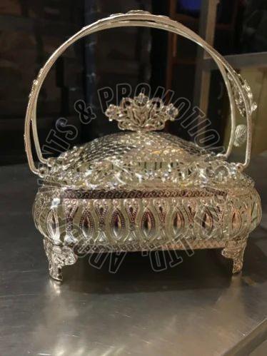 Decorative Silver Plated Basket