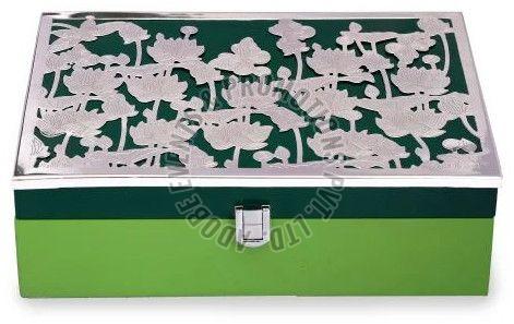 Flower Design Laser Cut Dry Fruit Box