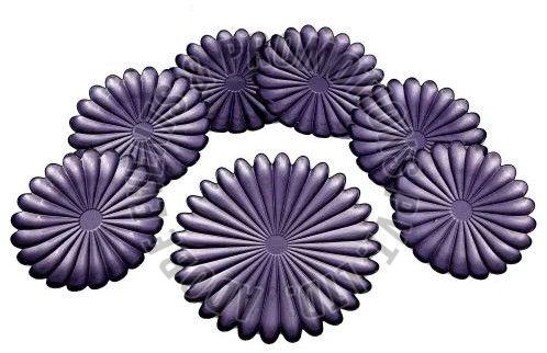 Flower Shape Wooden Serving Platter Set
