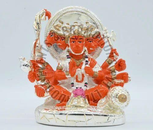 Resin Panchmukhi Hanuman Statue