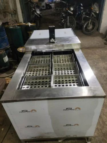 6 Mould Stainless Steel Ice Candy Making Machine