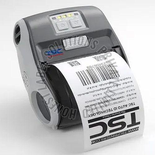 Automatic TSC Alpha 3R Portable Barcode Printer, Color : Black
