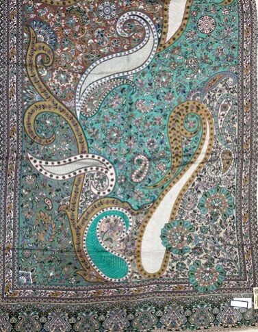 Multicolor Fancy Pure Wool Pashmina Ladies Stoles