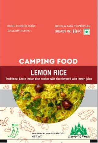 Dehydrated Ready to Eat Lemon Rice, Camping Food
