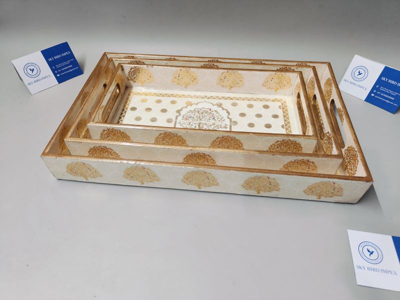 MDF Tray Set