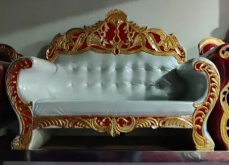 Wood Wedding Metal Sofa