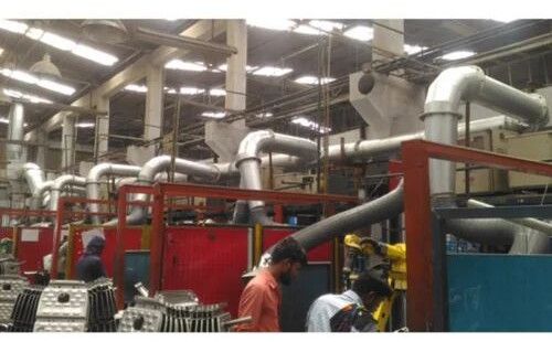 Fumes Extraction Systems For Robotic Welding Line