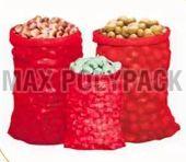 Polypropylene (PP) Red PP Leno Bag, Storage Capacity : 25kg