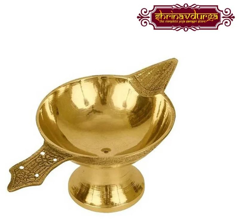Brass Diya With Stand
