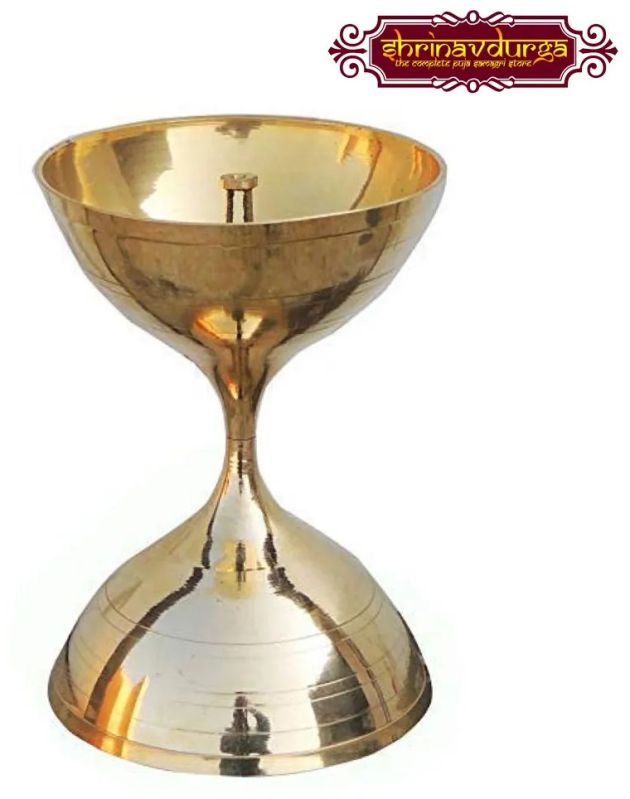 Damru Shape Akhand Diya