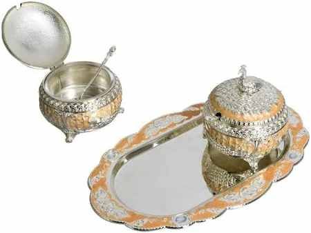 Air Tight Dryfruit Peacock Container Jar Set