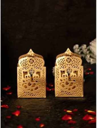 Iron Tea Light Candle Holder Set