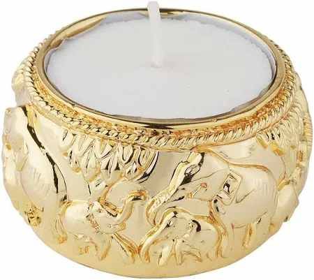 Round Metal Tea Light Holder