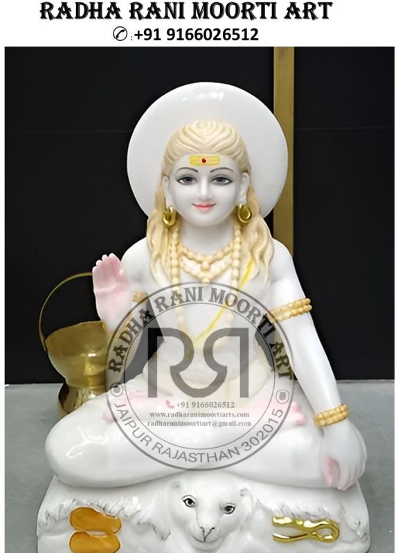 Marble God Gaurakhnath Ji Statue