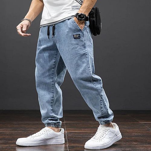 Mens Blue Regular Fit Denim Jeans