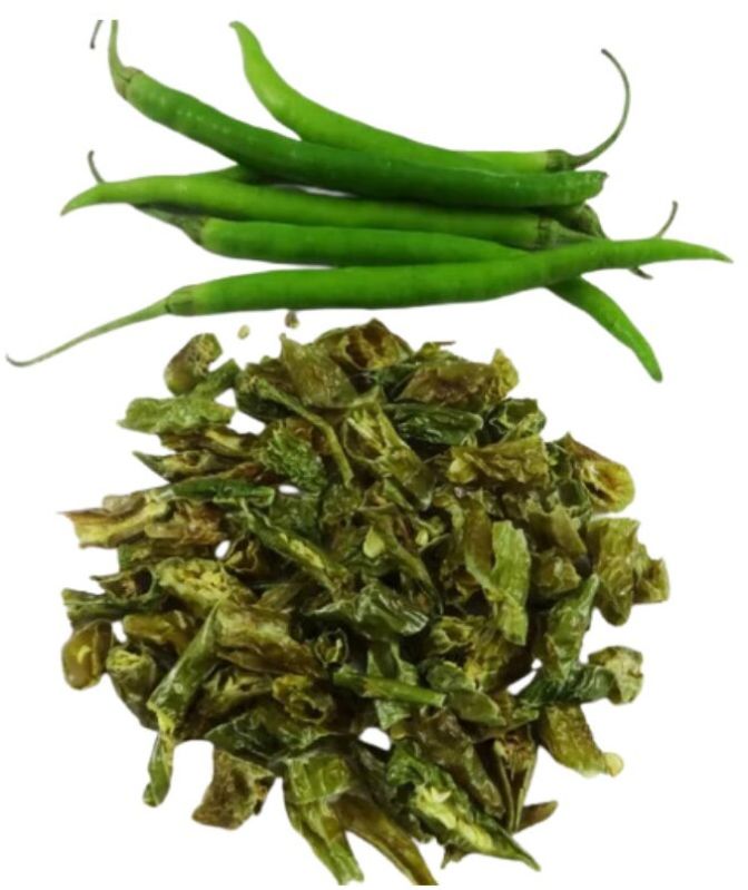 Dehydrated Green Chilli Flake