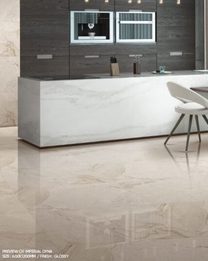 Hony Onyx Crema Glossy Vitrified Tiles