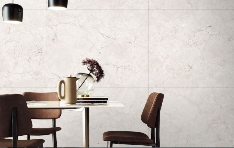 Rain Storm White Endless Glossy Vitrified Tiles