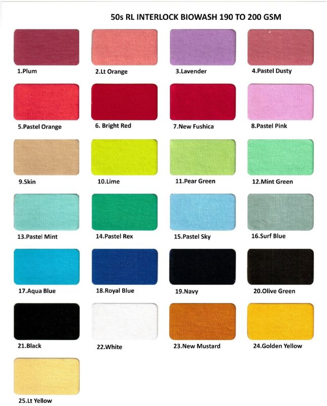 Interlock Knitted Fabric