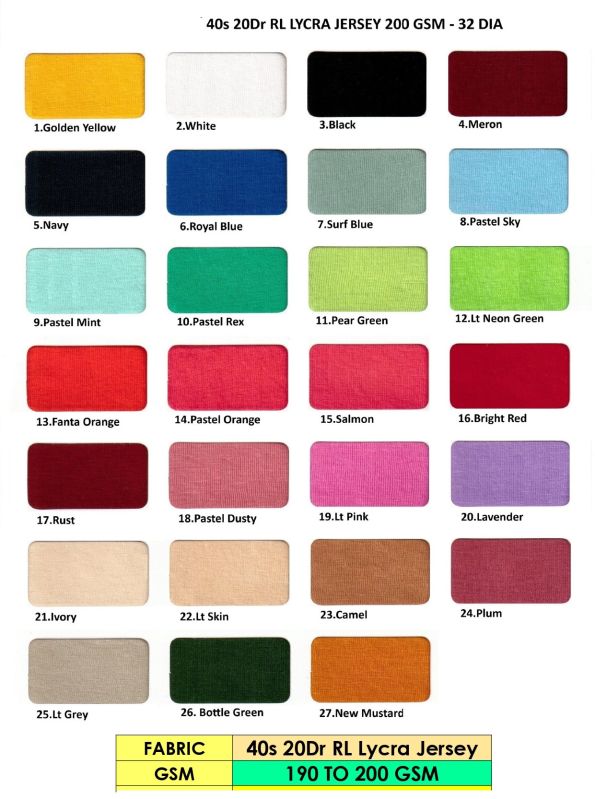 Organic Cotton Spandex Fabric