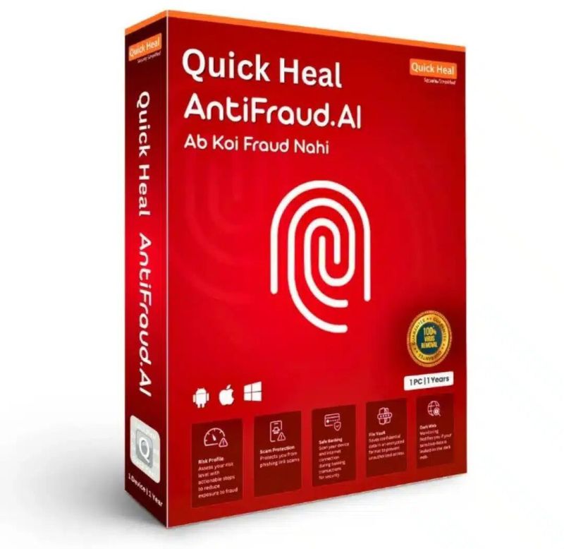 Quick Heal Anti Fraud AI 1 Device 1 Year
