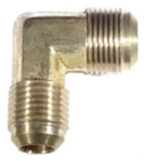 Brass 90° Flare Union Elbow, Color : Golden