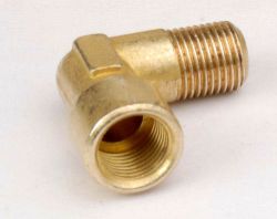 Brass 90° Male X Female Pipe Elbow