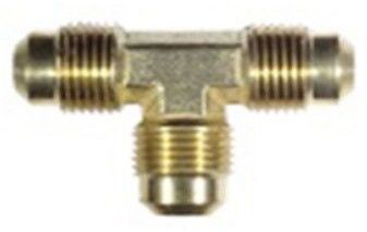 Golden Brass Flare Tee