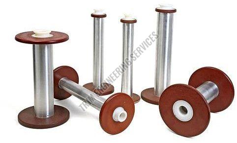 Polished Metal Doubler Bobbins Standard for Textile Industry