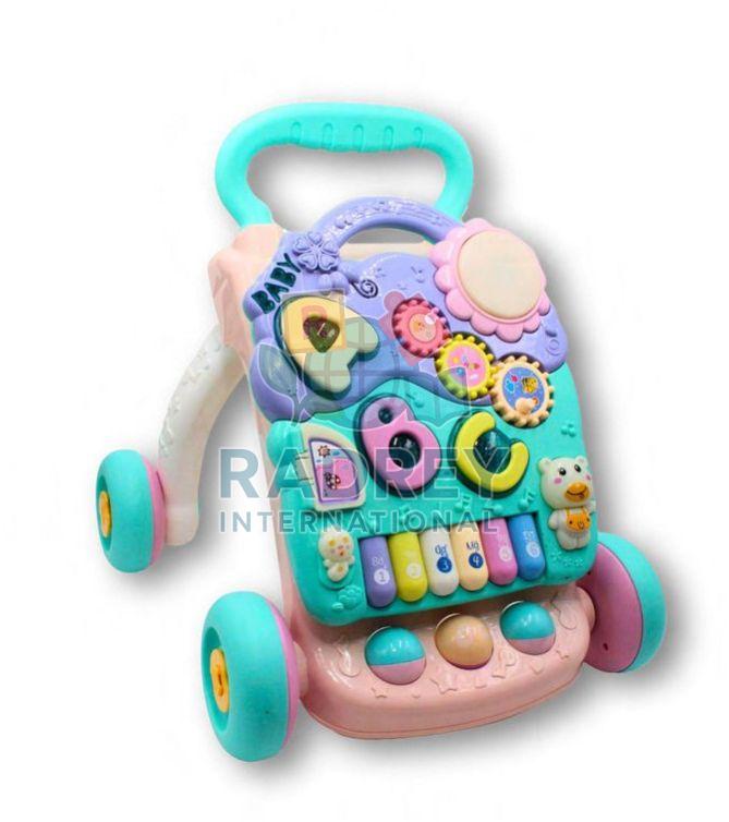 2 in 1 Plastic Baby Walkers Set