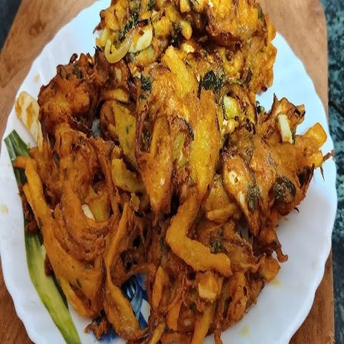 Frozen Kanda Bhaji Paste, Color : Yellow, Packaging Size : 1kg