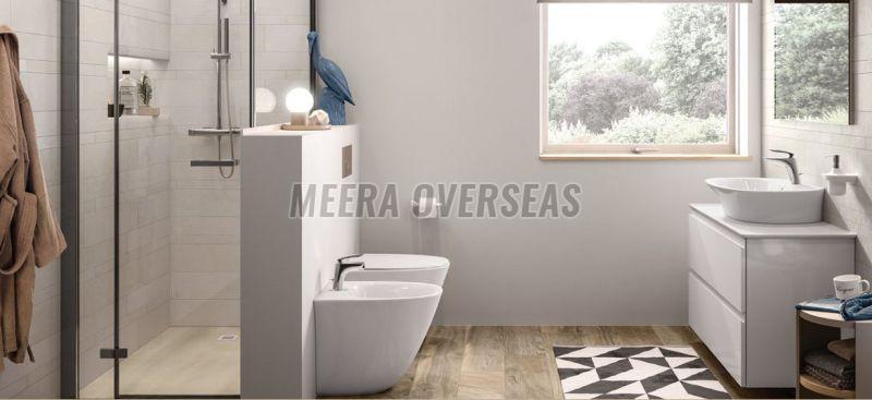 Ceramic White Western Commode