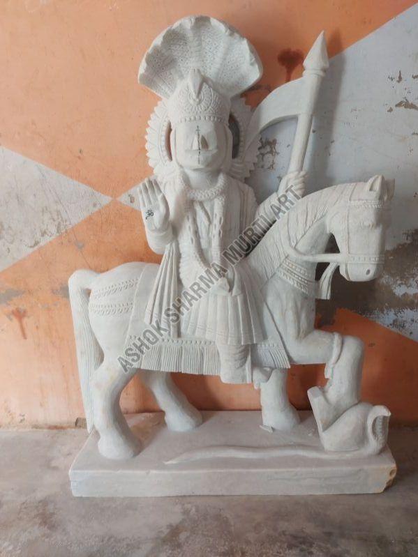 Baba Goga Ji Marble Statue