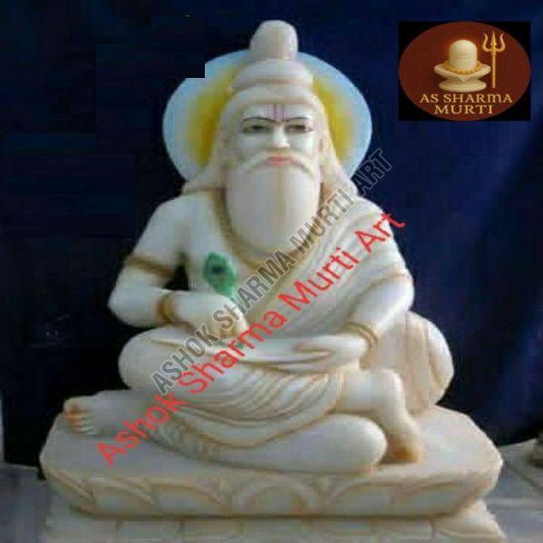 White Marble Maharishi Valmiki Statue