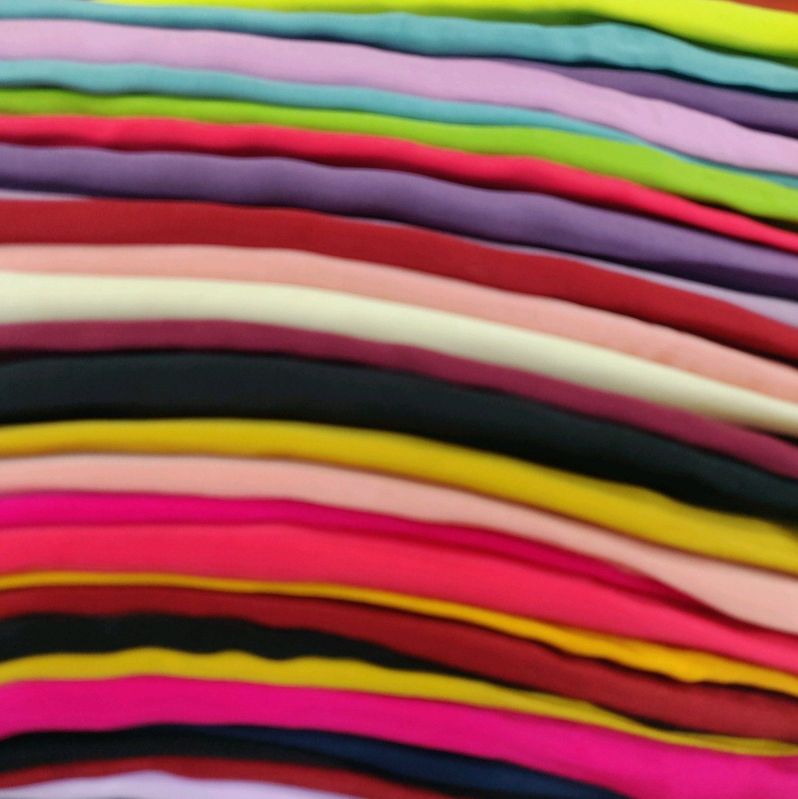 Multicolour Viscose Crepe Fabric