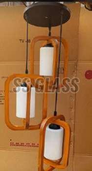 HGG-66 Stylish MDF Wooden Wall Hanging Light