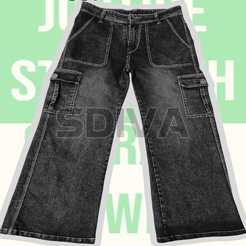 Girls Black Denim Jeans