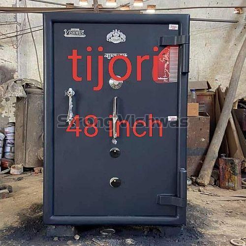 48 Inch Single Door Navy Blue Heavy Steel Safe Tijori