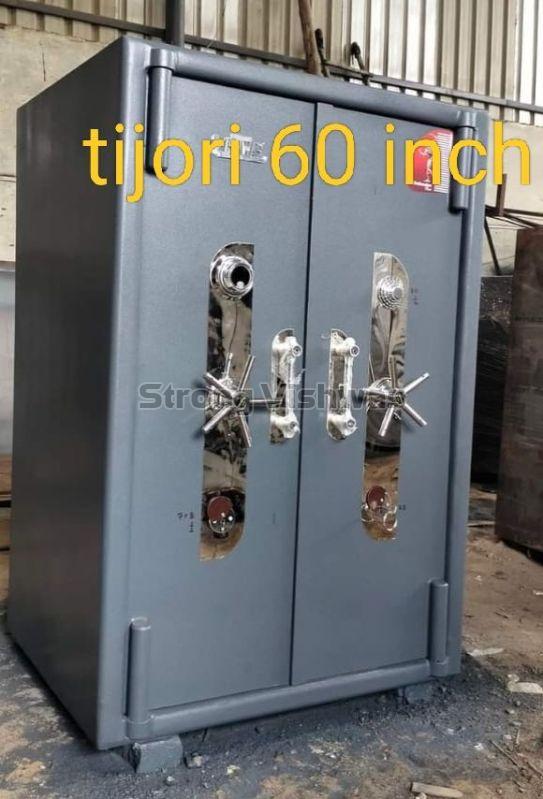 60 Inch Heavy Steel Double Door Safety Locker