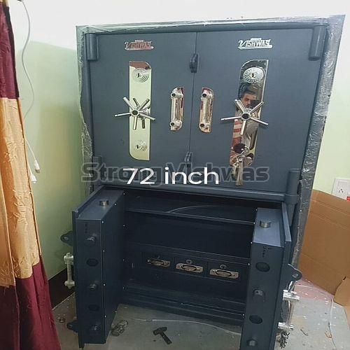 72 Inch Four Door Defender Heavy Steel Safety Locker