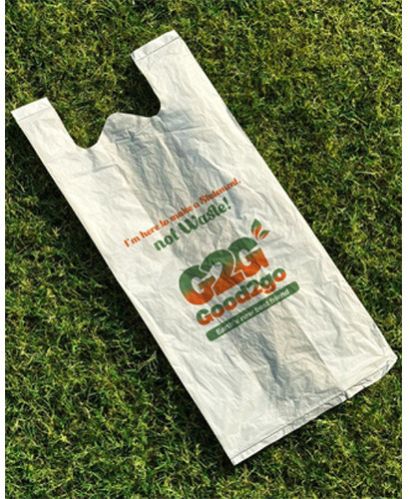 Plastic Printed Biodegradable Shopping Bag, Color : Multicolor