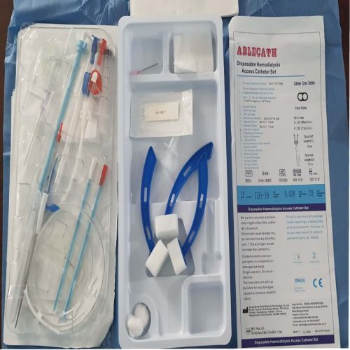 Medical-grade Silicone Ablecath Hemodialysis Catheter Kit