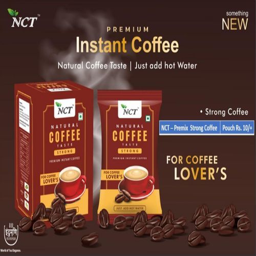 Nct Instant Hot Coffee Premix, Color : Brown
