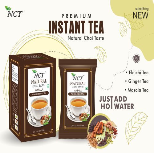 Blended Nct Instant Masala Tea Premix, Form : Powder