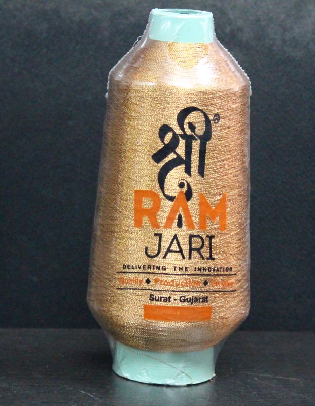 Copper Imitation Zari Thread