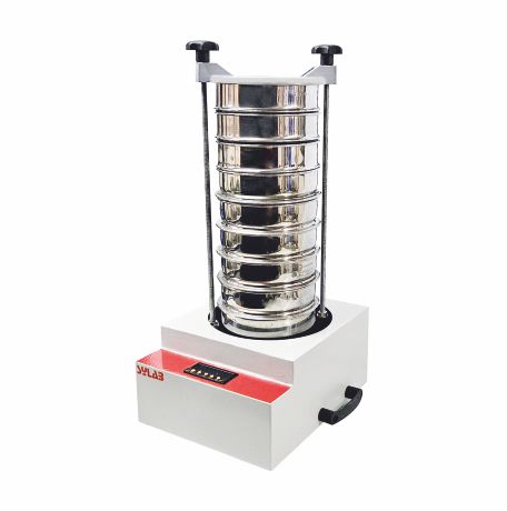 Stainless Steel Sylabscientific Vibratory Sieve Shaker, Width : 323mm