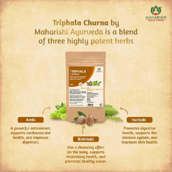 Triphala Powder, Color : Brown, Packaging Size : 250g, 500g